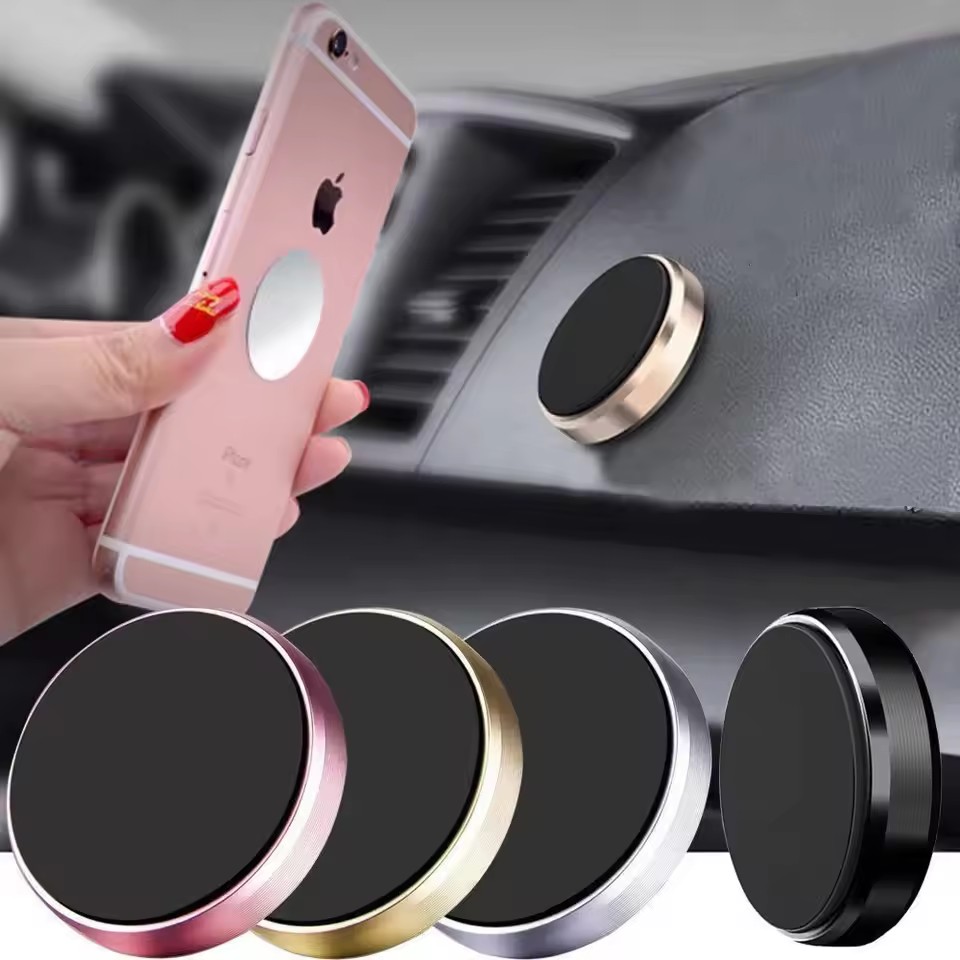 Useful Electronic Gadgets - マグネット式車載携帯電話ホルダー マグネットマウントブラケット 車のダッシュボードや壁に貼り付け可能 車内での携帯電話サポート iPhone、Samsung、Xiaomi対応