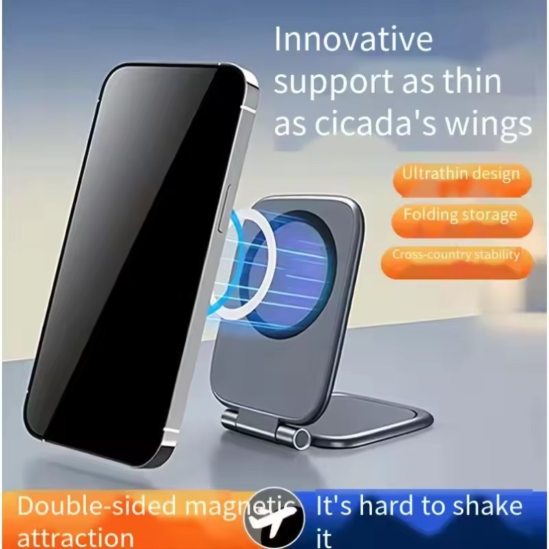 磁気式スマホスタンド 車載ホルダー 超薄型 折りたたみ式 強 - Useful Electronic Gadgets のレビューと価格