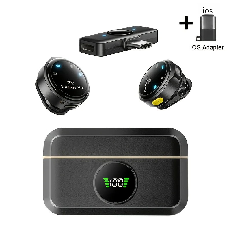iPhone/Android対応ワイヤレスラベリアマイク、U - Mini Electronics Gadgets のレビューと価格