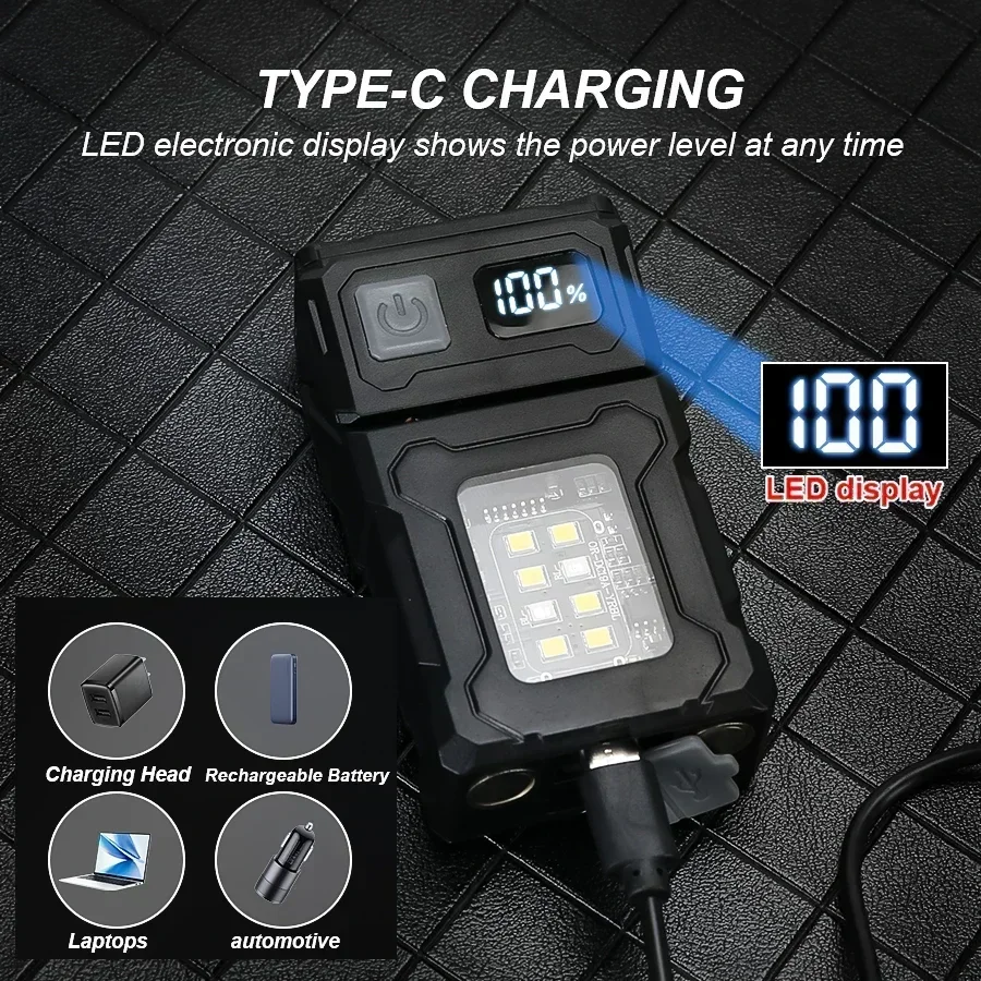ミニUSB充電式LED懐中電灯 - ポータブル超高輝度トーチ - Mini Electronics Gadgets のレビューと価格