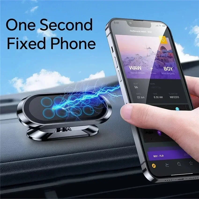 360 °   マグネット式車載スマホホルダー マグネット式 - Useful Electronic Gadgets のレビューと価格