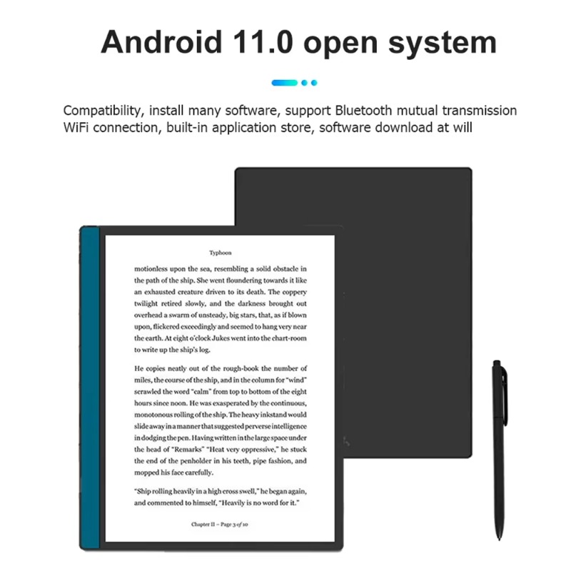 10.3インチE-InkタブレットタイプライターESP32  - E-Ink Tablet Reader のレビューと価格