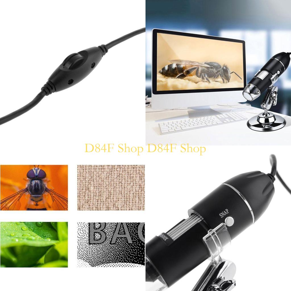 D84F 多機能 1600X 3-in-1 デジタル顕微鏡  - Usb Microscope Digital のレビューと価格