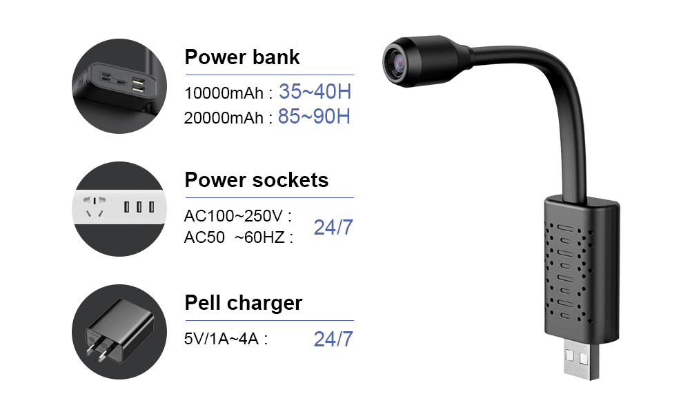 V380ミニワイヤレスWiFiカメラHD動体検知U21 Wi - Mini Electronics Gadgets のレビューと価格