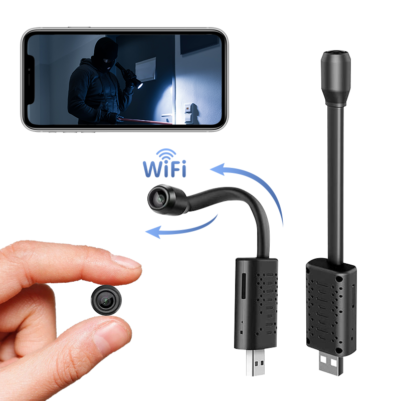 V380ミニワイヤレスWiFiカメラHD動体検知U21 Wi - Mini Electronics Gadgets のレビューと価格